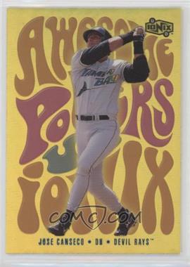2000 Upper Deck Ionix - Awesome Powers #AP13 - Jose Canseco