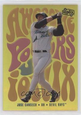 2000 Upper Deck Ionix - Awesome Powers #AP13 - Jose Canseco [Good to VG‑EX]