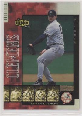 2000 Upper Deck Ionix - [Base] - Reciprocal Wrong Back #R22 - Roger Clemens (Gary Sheffield back)