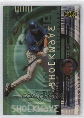 2000 Upper Deck Ionix - Shockwave #S14 - Alex Rodriguez