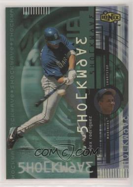 2000 Upper Deck Ionix - Shockwave #S14 - Alex Rodriguez