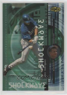 2000 Upper Deck Ionix - Shockwave #S14 - Alex Rodriguez