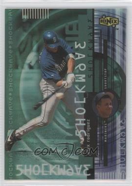 2000 Upper Deck Ionix - Shockwave #S14 - Alex Rodriguez