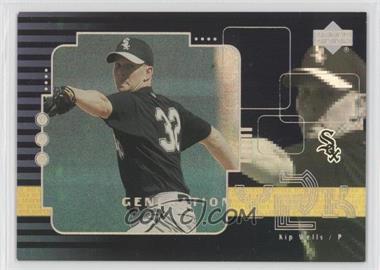 2000 Upper Deck Legends - [Base] - Commemorative Collection Missing Serial Number #92 - Generation Y2K - Kip Wells