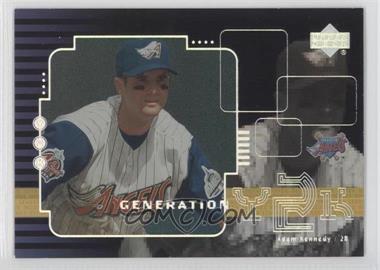 2000 Upper Deck Legends - [Base] - Commemorative Collection Missing Serial Number #96 - Generation Y2K - Adam Kennedy [Noted]