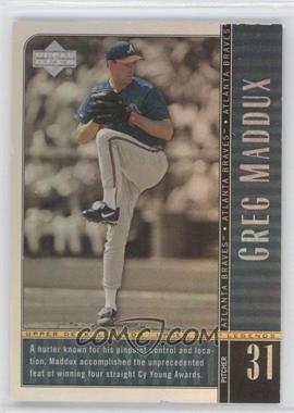 2000 Upper Deck Legends - [Base] - Commemorative Collection #10 - Greg Maddux /100