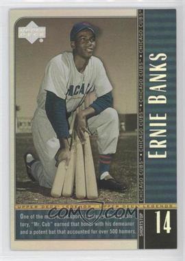 2000 Upper Deck Legends - [Base] - Commemorative Collection #18 - Ernie Banks /100