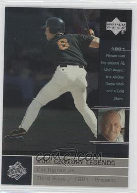 2000 Upper Deck Legends - [Base] #115 - 20th Century Legends - Cal Ripken Jr.