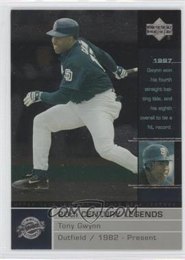 2000 Upper Deck Legends - [Base] #119 - 20th Century Legends - Tony Gwynn