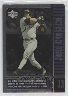 2000 Upper Deck Legends - [Base] #33 - Jose Canseco [EX to NM]