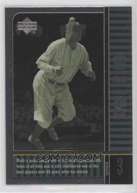 2000 Upper Deck Legends - [Base] #87 - Babe Ruth