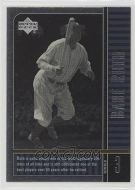 2000 Upper Deck Legends - [Base] #87 - Babe Ruth
