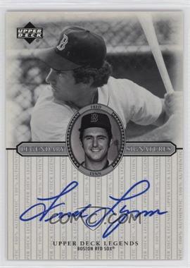 2000 Upper Deck Legends - Legendary Signatures #S-FL - Fred Lynn