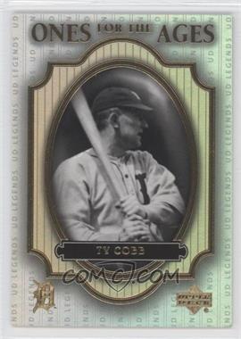 2000 Upper Deck Legends - Ones for the Ages #O1 - Ty Cobb