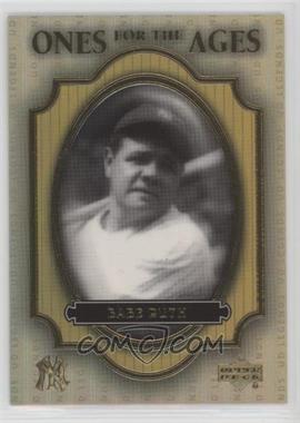 2000 Upper Deck Legends - Ones for the Ages #O3 - Babe Ruth