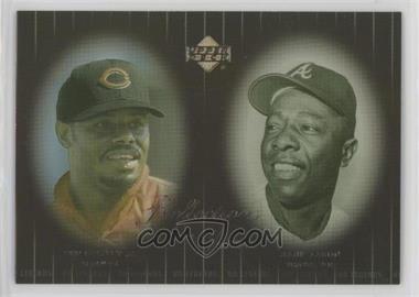 2000 Upper Deck Legends - Reflections in Time #R1 - Ken Griffey Jr., Hank Aaron