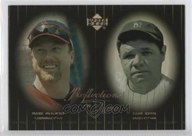 2000 Upper Deck Legends - Reflections in Time #R10 - Babe Ruth, Mark McGwire