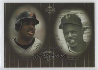 2000 Upper Deck Legends - Reflections in Time #R7 - Willie Mays, Barry Bonds