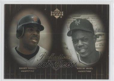 2000 Upper Deck Legends - Reflections in Time #R7 - Willie Mays, Barry Bonds