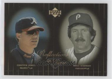 2000 Upper Deck Legends - Reflections in Time #R9 - Mike Schmidt, Chipper Jones