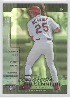 2000 Upper Deck Legends - Upper Deck Millennium Team #UD1 - Mark McGwire