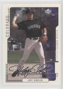 2000 Upper Deck MVP - [Base] - Silver Script #180 - Jeff Cirillo