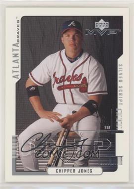 2000 Upper Deck MVP - [Base] - Silver Script #22 - Chipper Jones