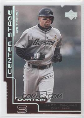 2000 Upper Deck Ovation - Center Stage - Rainbow #CS1 - Jeff Bagwell