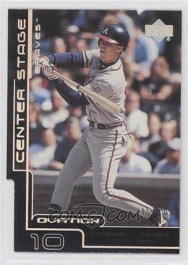 2000 Upper Deck Ovation - Center Stage - Rainbow #CS9 - Chipper Jones