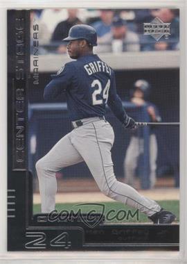 2000 Upper Deck Ovation - Center Stage - Silver #CS2 - Ken Griffey Jr.