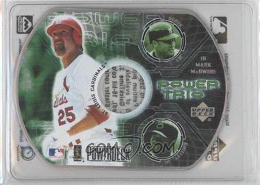 2000 Upper Deck Powerdeck - Power Trio #_MAMC - Mark McGwire