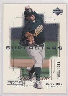 2000 Upper Deck Pros & Prospects - [Base] #101 - Prospective Superstars - Barry Zito /1350