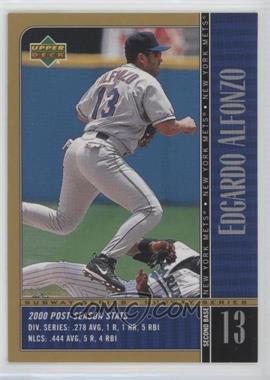 2000 Upper Deck Subway Series - [Base] #NY20 - Edgardo Alfonzo