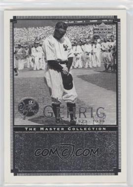 2000 Upper Deck The Master Collection All-Time New York Yankees - Game Used Bat #ATY11 - Lou Gehrig (Card Issued without Memorabilia) /500