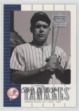 2000 Upper Deck Yankee Legends - [Base] #38 - Charlie Keller