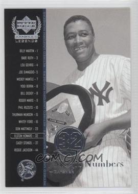 2000 Upper Deck Yankee Legends - [Base] #63 - Elston Howard