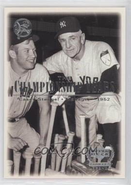 2000 Upper Deck Yankee Legends - [Base] #80 - Mickey Mantle, Casey Stengel