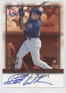 2001 Bowman - Autographs #BA-BW - Brad Wilkerson