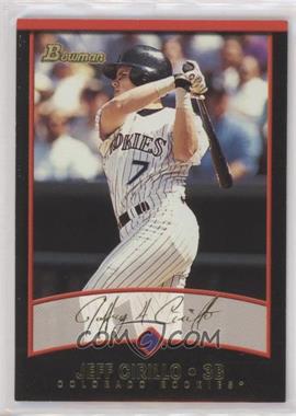 2001 Bowman - [Base] - Gold #119 - Jeff Cirillo