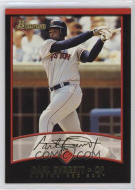 2001 Bowman - [Base] #37 - Carl Everett