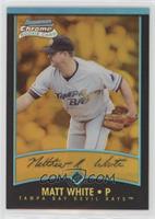 Rookie Refractors - Matt White #/99