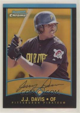 2001 Bowman Chrome - [Base] - Gold Refractor #224 - J.J. Davis /99