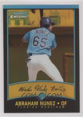 2001 Bowman Chrome - [Base] - Gold Refractor #226 - Abraham Nunez /99