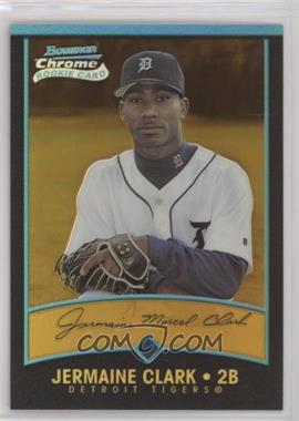 2001 Bowman Chrome - [Base] - Gold Refractor #328 - Rookie Refractors - Jermaine Clark /99