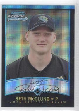 2001 Bowman Chrome - [Base] - X-Fractor #173 - Rookie Refractors - Seth McClung