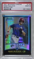 Rookie Refractors - Hank Blalock [PSA 9 MINT]