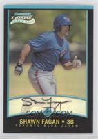Rookie Refractors - Shawn Fagan [EX to NM]