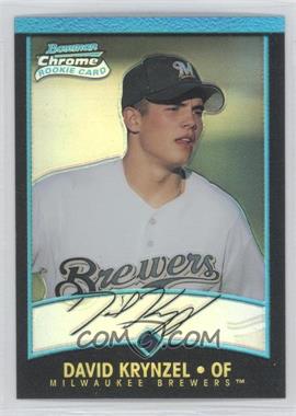 2001 Bowman Chrome - [Base] #154 - Rookie Refractors - Dave Krynzel