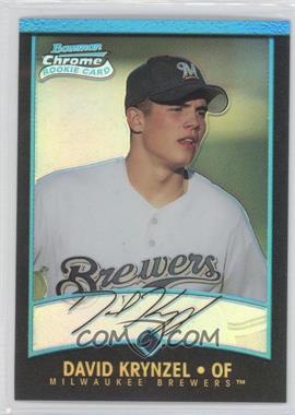 2001 Bowman Chrome - [Base] #154 - Rookie Refractors - Dave Krynzel