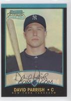 Rookie Refractors - David Parrish